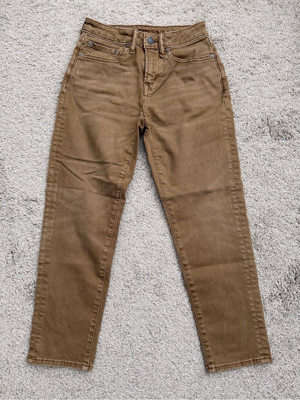 American Eagle Outfitters Men's Tan Athletic fit jeans 26x28